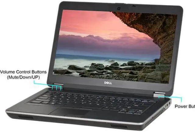 Alt view image 2 of 5 - DELL Grade B Laptop Latitude Intel Core i5-4310M 4GB Memory 128 GB SSD 14.0" Windows 10 Home 64-bit E6440