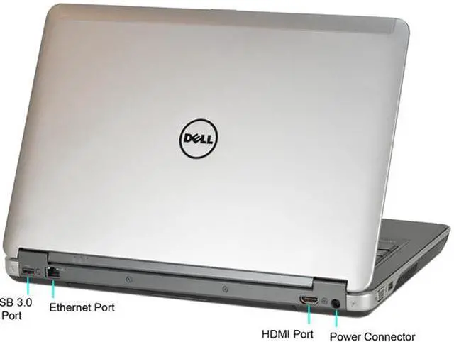 Alt view image 5 of 5 - DELL Grade B Laptop Latitude Intel Core i5-4310M 4GB Memory 128 GB SSD 14.0" Windows 10 Home 64-bit E6440