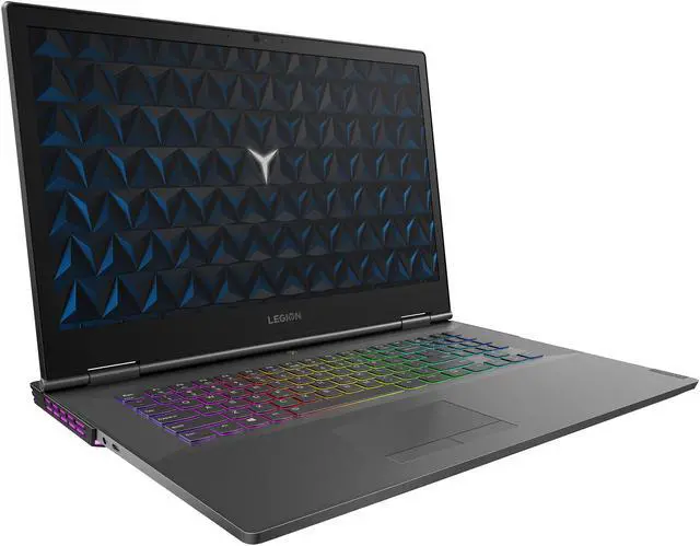 Alt view image 3 of 20 - Lenovo Legion Y740 81UG0000US 17.3" 144 Hz IPS Intel Core i7 9th Gen 9750H (2.60 GHz) NVIDIA GeForce GTX 1660 Ti 16 GB Memory 256 GB SSD 1 TB HDD Windows 10 Home 64-bit Gaming Laptop