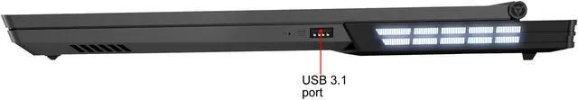Alt view image 17 of 20 - Lenovo Legion Y740 81UG0000US 17.3" 144 Hz IPS Intel Core i7 9th Gen 9750H (2.60 GHz) NVIDIA GeForce GTX 1660 Ti 16 GB Memory 256 GB SSD 1 TB HDD Windows 10 Home 64-bit Gaming Laptop