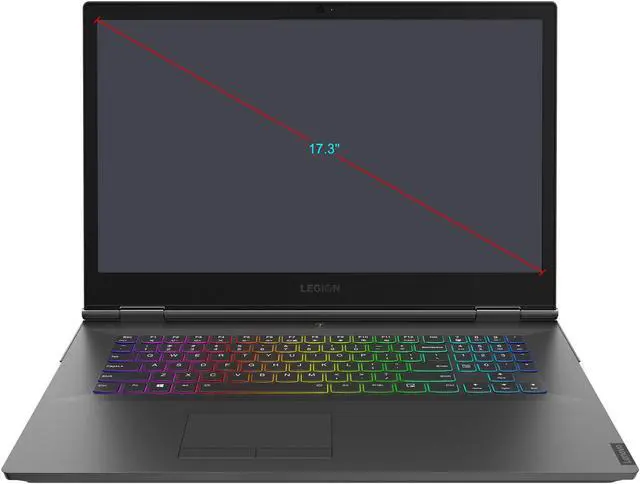 Alt view image 20 of 20 - Lenovo Legion Y740 81UG0000US 17.3" 144 Hz IPS Intel Core i7 9th Gen 9750H (2.60 GHz) NVIDIA GeForce GTX 1660 Ti 16 GB Memory 256 GB SSD 1 TB HDD Windows 10 Home 64-bit Gaming Laptop