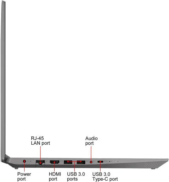 Alt view image 16 of 17 - Lenovo Laptop IdeaPad L340 81LG0011US Intel Core i5 8th Gen 8265U (1.60 GHz) 8 GB Memory 256 GB SSD Intel UHD Graphics 620 15.6" Windows 10 Home 64-bit (Newegg EXCLUSIVE)