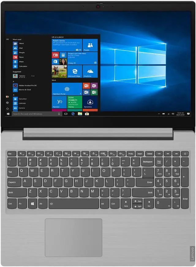 Alt view image 3 of 17 - Lenovo Laptop IdeaPad L340 AMD Ryzen 5 3500U 8GB Memory 256 GB SSD AMD Radeon Vega 8 15.6" Non-Touch Screen Windows 10 Home 64-bit 81LW000DUS - OEM