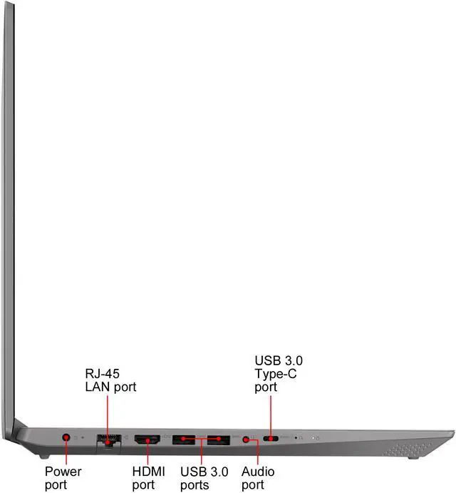 Alt view image 17 of 17 - Lenovo Laptop IdeaPad L340 AMD Ryzen 5 3500U 8GB Memory 256 GB SSD AMD Radeon Vega 8 15.6" Non-Touch Screen Windows 10 Home 64-bit 81LW000DUS - OEM