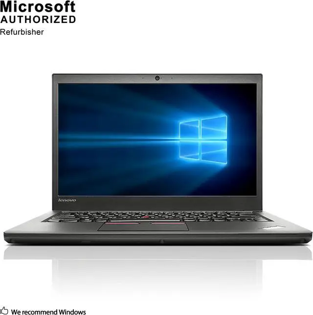 Main image of Refurbished Lenovo Grade A ThinkPad T450 Laptop, Intel Core I5 5300U 2.3GHz, 8G DDR3L, 120G SSD, WIFI, 14INCH , Win 10 Home 64-bit Multi-Language, 1 Year Warranty