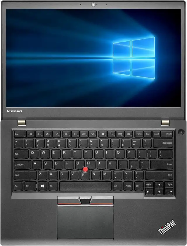 Alt view image 4 of 4 - Refurbished Lenovo Grade A ThinkPad T450 Laptop, Intel Core I5 5300U 2.3GHz, 8G DDR3L, 120G SSD, WIFI, 14INCH , Win 10 Pro 64-bit Multi-Language, 1 Year Warranty