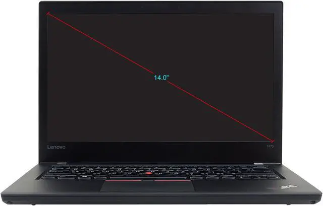 Alt view image 2 of 7 - Lenovo ThinkPad T470 Intel Core i5-6300U 2.4GHz, 16 GB 512GB SSD 14" Windows 10 Pro 64 Bit Grade A