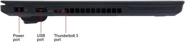 Alt view image 4 of 7 - Lenovo ThinkPad T470 Intel Core i5-6300U 2.4GHz, 16 GB 512GB SSD 14" Windows 10 Pro 64 Bit Grade A