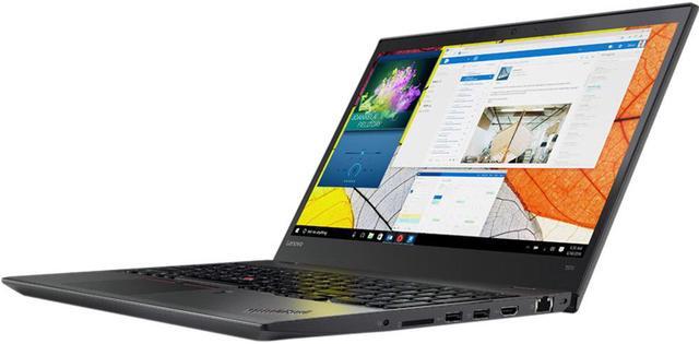 Main image of Lenovo Laptop Intel Core i5-7300U 16GB Memory 1000 SSD 15.6" Non-Touch Screen Windows 10 T570