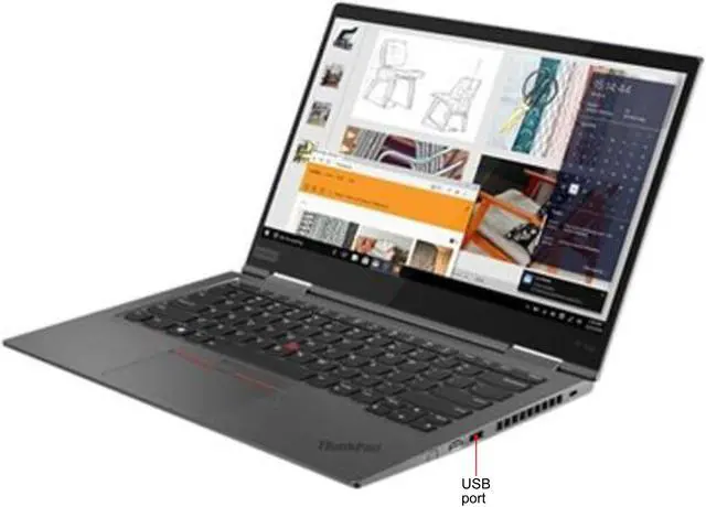 Alt view image 11 of 12 - Lenovo ThinkPad X1 Yoga 4th Gen 20QF000RUS 14" Touchscreen 2 in 1 Ultrabook - 1920 x 1080 - Core i7 i7-8565U - 8 GB RAM - 256 GB SSD - Gray