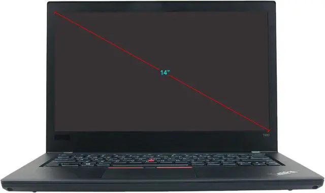 Alt view image 4 of 6 - Lenovo Thinkpad T480 Intel Core 8th Gen i5-8350U 1.7GHz 16 GB 512 GB SSD 14" Windows 10 Pro Grade B