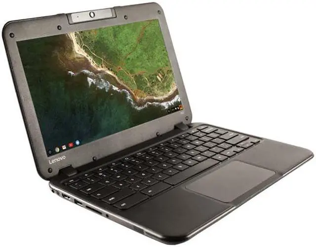 Alt view image 2 of 11 - Lenovo N22 Chromebook Intel Celeron N3050 (1.60 GHz) 4 GB Memory 16 GB eMMC 11.6" Chrome OS