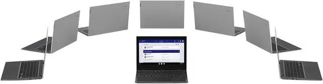 Alt view image 10 of 12 - Lenovo 100e Chromebook 2nd Gen 81QB000AUS Chromebook MTK MT8173C (2.1 GHz) 4 GB Memory 16 GB eMMC 11.6" Chrome OS