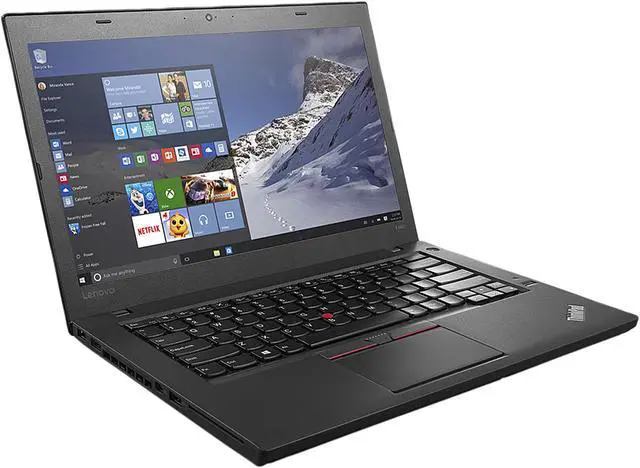 Alt view image 5 of 7 - Lenovo Grade A Laptop ThinkPad Intel Core i5-6300U 8GB Memory 500GB HDD Intel HD Graphics 520 14.0" Non-Touch Screen Windows 10 Home 64-bit Multi-language T460