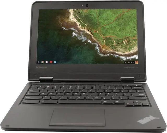 Alt view image 3 of 7 - Lenovo ThinkPad 11e Grade A Chromebook Intel Celeron N3150 (1.60 GHz) 4 GB Memory 16 GB eMMC 11.6" Chrome OS