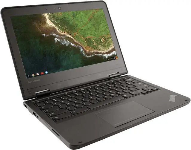 Alt view image 5 of 7 - Lenovo ThinkPad 11e Grade A Chromebook Intel Celeron N3150 (1.60 GHz) 4 GB Memory 16 GB eMMC 11.6" Chrome OS