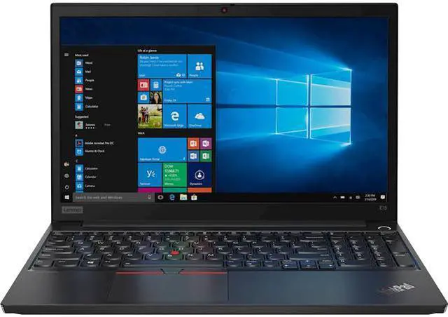 Main image of Lenovo Laptop ThinkPad E15 Intel Core i5-10210U 4GB Memory 500GB HDD Intel UHD Graphics 15.6" Non-Touch Screen Windows 10 Pro 64-bit 20RD006BUS