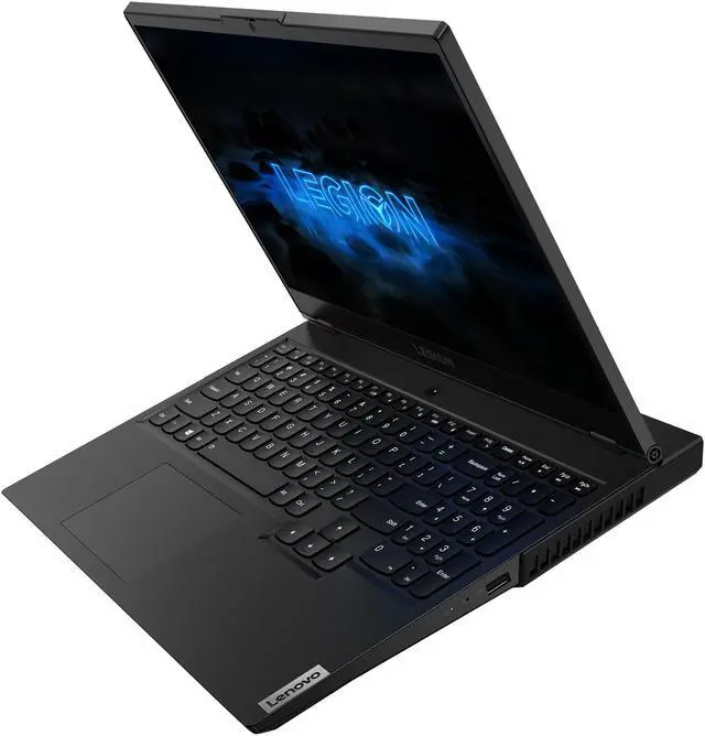 Alt view image 2 of 19 - Lenovo Legion 5 - 15.6" - Intel Core i7-10750H - GeForce GTX 1650 - 8 GB DDR4 - 256 GB SSD - Windows 10 Home - Gaming Laptop (82AU0013US)