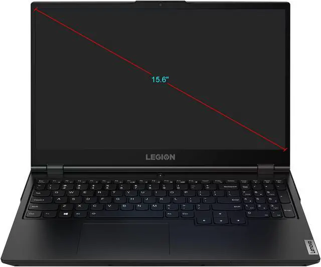 Alt view image 9 of 19 - Lenovo Legion 5 - 15.6" - Intel Core i7-10750H - GeForce GTX 1650 - 8 GB DDR4 - 256 GB SSD - Windows 10 Home - Gaming Laptop (82AU0013US)
