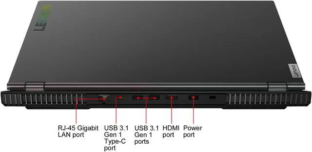 Alt view image 18 of 19 - Lenovo Legion 5 - 15.6" - Intel Core i7-10750H - GeForce GTX 1650 - 8 GB DDR4 - 256 GB SSD - Windows 10 Home - Gaming Laptop (82AU0013US)