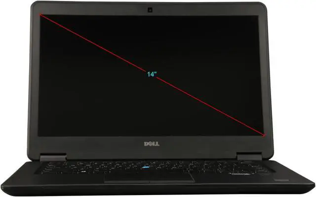 Alt view image 5 of 8 - DELL Grade B Laptop Intel Core i5-5300U 8GB Memory 256 GB SSD 14.0" Non-Touch Screen Windows 10 Pro 64-Bit E7450