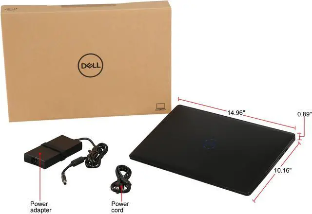 Alt view image 8 of 8 - DELL G3579-5467BLK-PUS 15.6" Intel Core i5 8th Gen 8300H (2.30 GHz) NVIDIA GeForce GTX 1050 Ti 8 GB Memory 1 TB SSHD (8 GB Cache) Windows 10 Home 64-Bit Gaming Laptop
