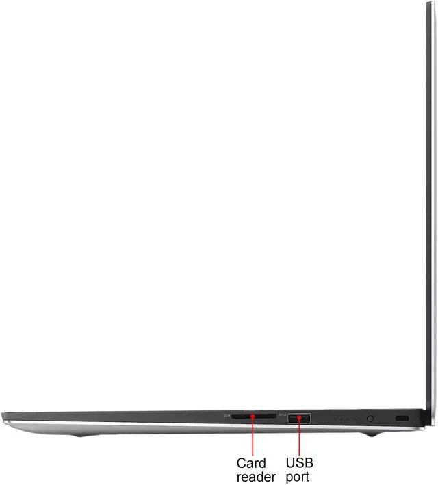 Alt view image 5 of 14 - DELL Laptop XPS 15-9570 Intel Core i7 8th Gen 8750H (2.20 GHz) 8 GB Memory 256 GB SSD NVIDIA GeForce GTX 1050 Ti 15.6" InfinityEdge IPS Windows 10 Pro 64-bit Newegg Exclusive