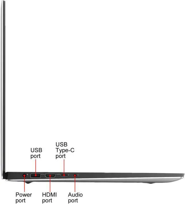 Alt view image 6 of 14 - DELL Laptop XPS 15-9570 Intel Core i7 8th Gen 8750H (2.20 GHz) 8 GB Memory 256 GB SSD NVIDIA GeForce GTX 1050 Ti 15.6" InfinityEdge IPS Windows 10 Pro 64-bit Newegg Exclusive