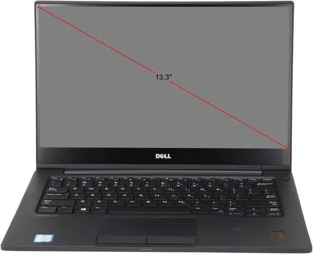 Alt view image 2 of 8 - DELL Laptop Latitude Intel Core m7-6Y75 16GB Memory 256 GB SSD Intel HD Graphics 515 13.3" Touch Screen Windows 10 Pro 7370 M7