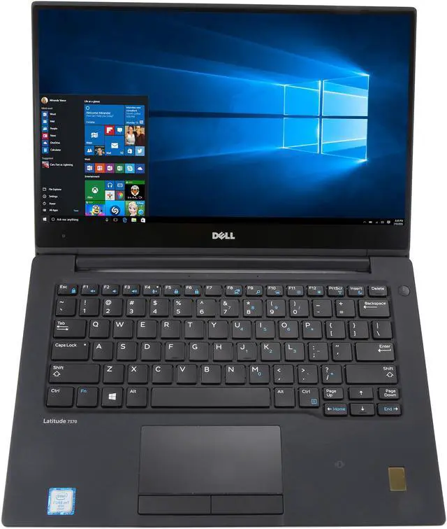 Alt view image 3 of 8 - DELL Laptop Latitude Intel Core m7-6Y75 16GB Memory 256 GB SSD Intel HD Graphics 515 13.3" Touch Screen Windows 10 Pro 7370 M7