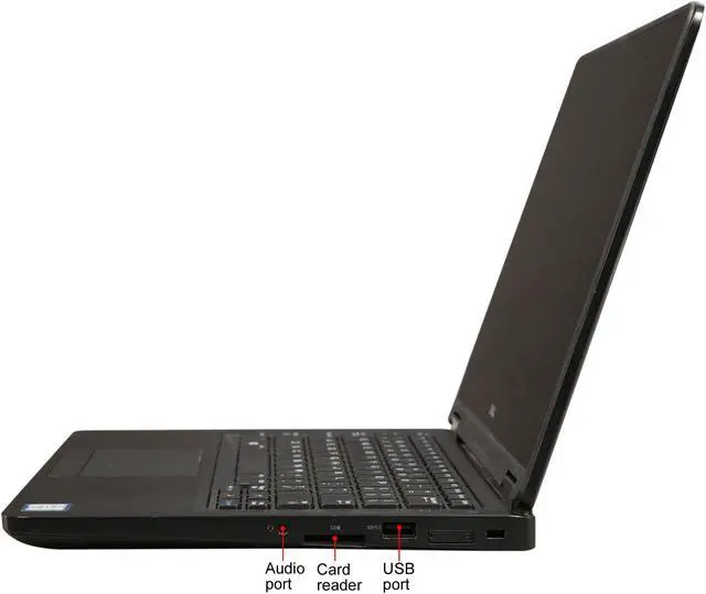 Alt view image 7 of 13 - DELL 12.5" Intel Core i5-6300U 8GB Memory 128GB SSD Windows 10 Pro 64-bit