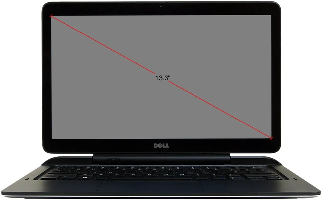 Alt view image 4 of 4 - DELL 13.3" Intel Core M-5Y71 8GB Memory DDR3L 1600 256 SSD Windows 10 Latitude 13 7350