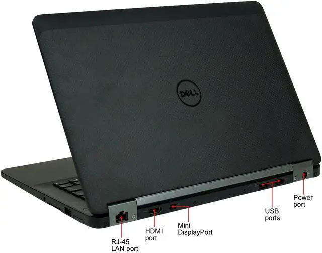 Alt view image 6 of 6 - DELL Latitude 12.5" Intel Core i5-6300U 8GB Memory DDR3L 1600 512 SSD Windows 10 E7270