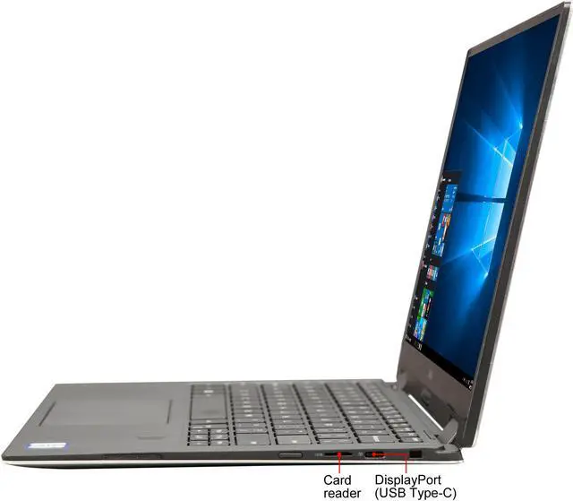 Alt view image 2 of 8 - DELL XPS Intel Core i7-7Y75 16GB Memory 512 GB SSD Intel HD Graphics 615 13.3" Touch Screen 1920 x 1080 Convertible Grade A 2-in-1 Laptop Windows 10 Pro 64-bit 13-9365