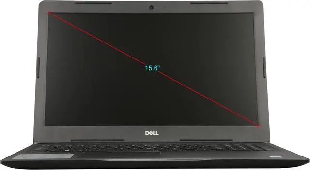 Alt view image 5 of 8 - DELL Laptop Vostro Intel Core i3-8145U 4GB Memory 128 GB SSD Intel UHD Graphics 620 15.6" Non-Touch Screen Windows 10 Pro 64-bit 6HD0T