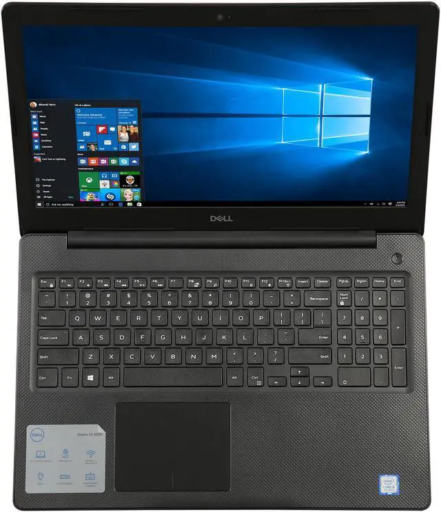 Alt view image 6 of 8 - DELL Laptop Vostro Intel Core i3-8145U 4GB Memory 128 GB SSD Intel UHD Graphics 620 15.6" Non-Touch Screen Windows 10 Pro 64-bit 6HD0T