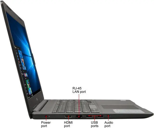 Alt view image 4 of 8 - DELL Laptop Vostro Intel Core i5-8265U 8GB Memory 256 GB SSD Intel UHD Graphics 620 15.6" Non-Touch Screen Windows 10 Pro 64-bit 3WX7T