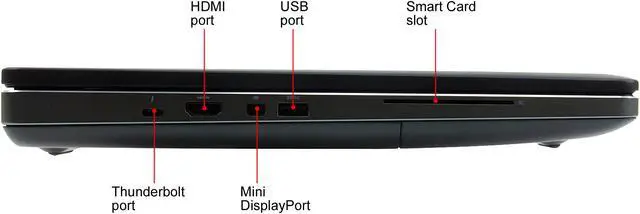 Alt view image 4 of 6 - DELL Grade B Laptop Intel Core i7-6820HQ 32GB Memory 512 GB SSD 17.3 Non-Touch Screen Windows 10 Precision 7710