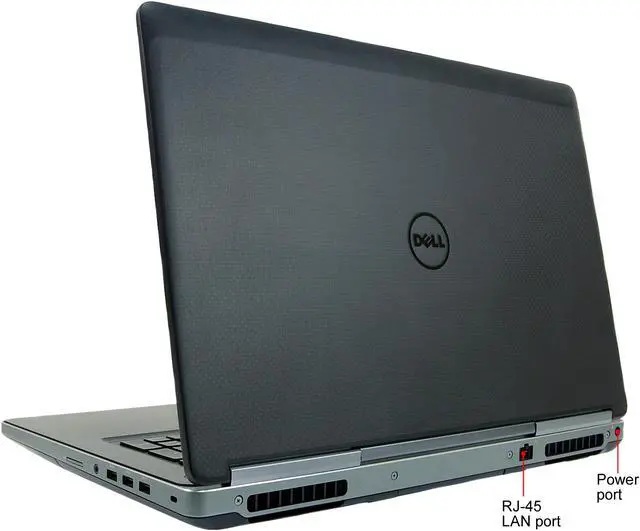 Alt view image 6 of 6 - DELL Grade B Laptop Intel Core i7-6820HQ 32GB Memory 512 GB SSD 17.3 Non-Touch Screen Windows 10 Precision 7710
