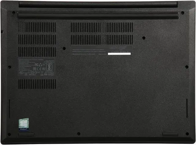Alt view image 7 of 7 - Lenovo ThinkPad 14.0" AMD Ryzen 5 2500U 8GB Memory DDR4 2400 256GB SSD Windows 10 Pro 64-Bit E485 (20KU001KUS)