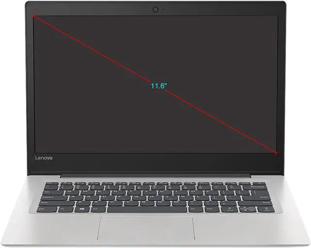 Alt view image 3 of 17 - Lenovo Laptop IdeaPad 130S-11IGM 81KT0000US Intel Pentium Silver N5000 (1.10 GHz) 4 GB LPDDR4 Memory 64 GB eMMC Intel UHD Graphics 605 11.6" Windows 10 S