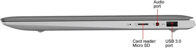 Alt view image 9 of 17 - Lenovo Laptop IdeaPad 130S-11IGM 81KT0000US Intel Pentium Silver N5000 (1.10 GHz) 4 GB LPDDR4 Memory 64 GB eMMC Intel UHD Graphics 605 11.6" Windows 10 S