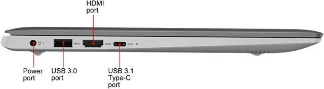 Alt view image 11 of 17 - Lenovo Laptop IdeaPad 130S-11IGM 81KT0000US Intel Pentium Silver N5000 (1.10 GHz) 4 GB LPDDR4 Memory 64 GB eMMC Intel UHD Graphics 605 11.6" Windows 10 S