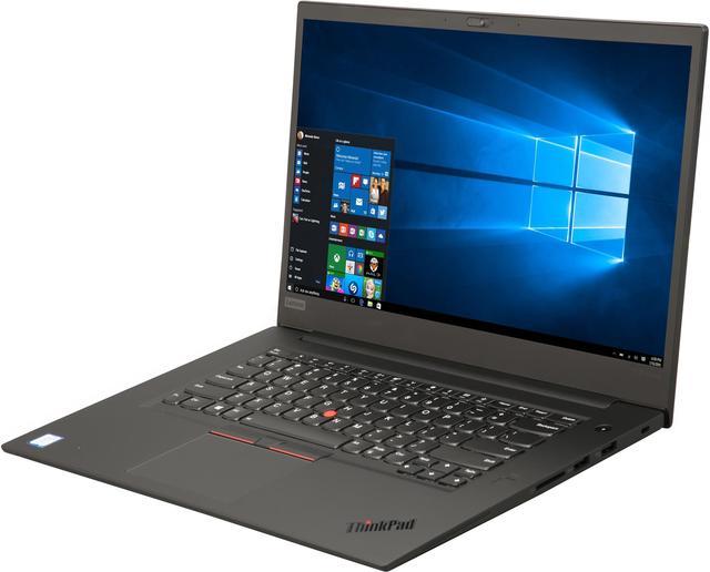 Lenovo Laptop ThinkPad X1 Extreme Intel Core i7 8th Gen 8750H (2.20GHz)  16GB Memory 512 GB SSD NVIDIA GeForce GTX 1050 Ti 15.6