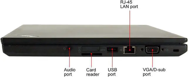Alt view image 4 of 7 - Lenovo T450 Laptop Intel Core i5 5th Gen 5300U (2.30 GHz) 8 GB Memory 480 GB SSD 14.0" Windows 10 Pro 64-Bit A Grade