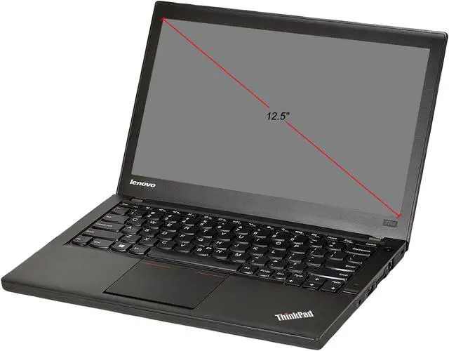 Alt view image 3 of 3 - Lenovo Grade A Laptop ThinkPad Intel Core i5-4300U 8GB Memory 128 GB SSD 12.5" Windows 10 Pro 64-bit X240