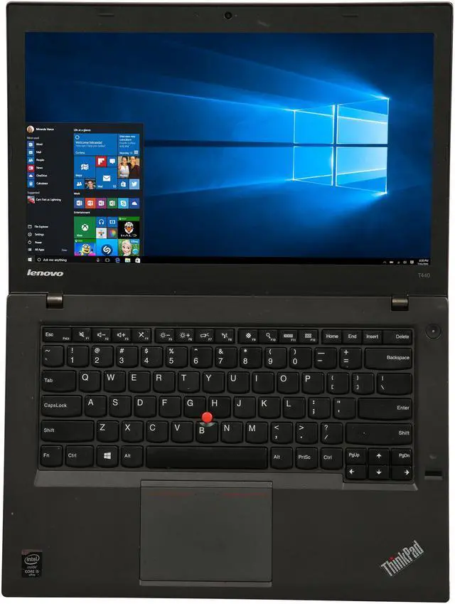 Alt view image 9 of 11 - Lenovo Grade B Laptop Intel Core i5-4300U 8GB Memory 128 GB SSD 14.0" Windows 10 Pro 64-bit T440