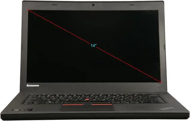 Alt view image 8 of 11 - Lenovo Grade B Laptop Lenovo T450 Intel Core i5-5300U 8GB Memory 240 GB SSD 14.0" Non-Touch Screen Windows 10 Pro 64-bit T450