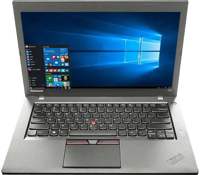 Main image of Lenovo Laptop ThinkPad T440 Intel Core i5 4th Gen 4300U (1.90 GHz) 8 GB Memory 128 GB SSD 14.0" Windows 10 Pro 64-bit