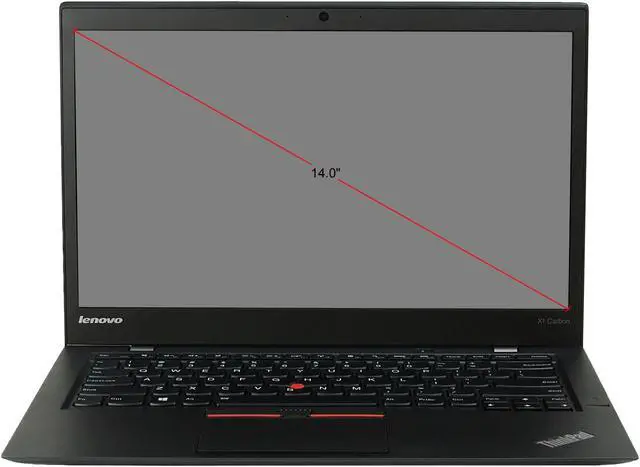 Alt view image 4 of 5 - Lenovo Laptop Intel Core i5-5300U 8GB Memory 512 SSD 14.0" Non-Touch Screen Windows 10 X1 Carbon